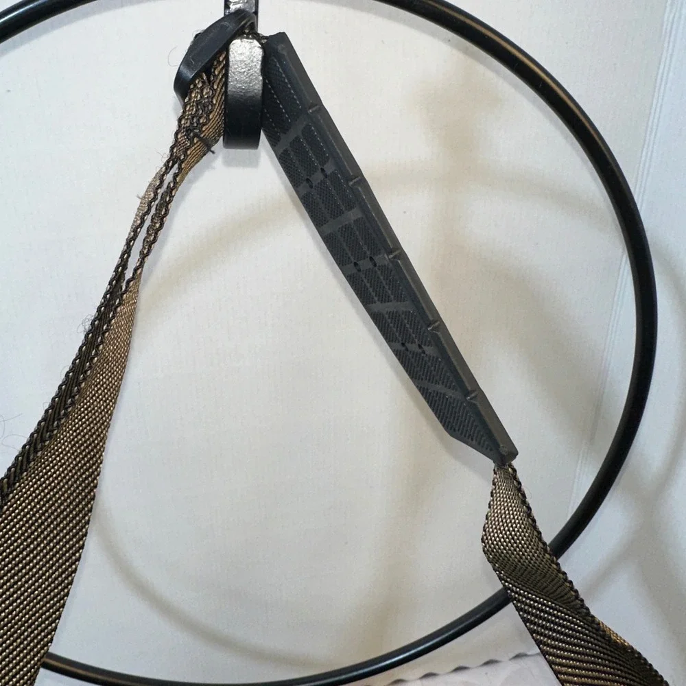 Shakespeare Ugly Stik Fishing Tackle Bag Black‎ Gold Nylon Shoulder Strap Bungee
